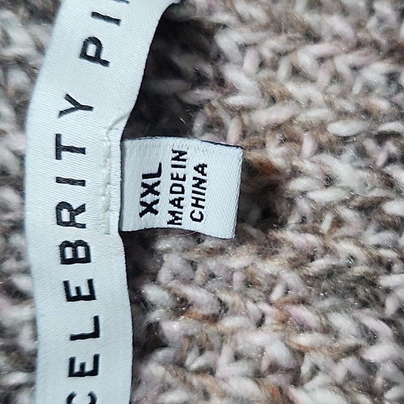 CELEBRITY PINK CARDIGAN SWEATER WITH BUTTON - Picture 12 of 17